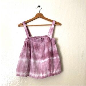Madewell Women’s purple Tie-Dye top